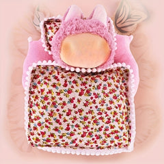 3pcs Dollhouse Party Series Fabric Mattress Pillow Set