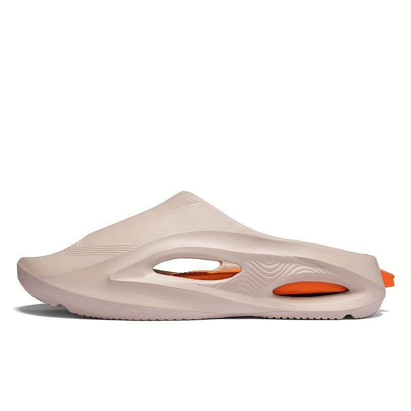 Men's Non Slip Platform Slides Soft Sole Cloud Slides Indoor Outdoor