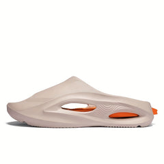 Men's Non Slip Platform Slides Soft Sole Cloud Slides Indoor Outdoor