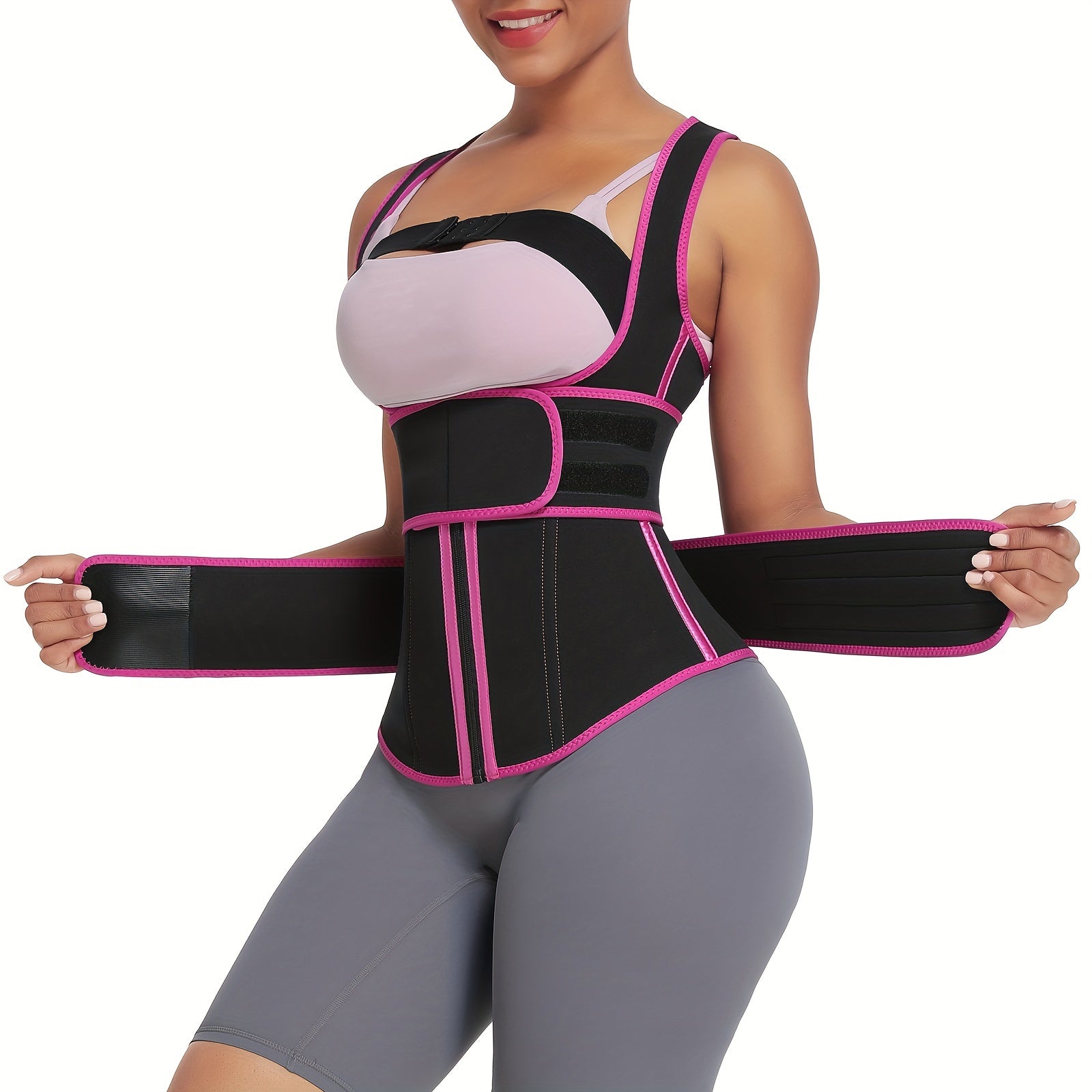 Zipper Slimmer Belly Belt Women's Underwear