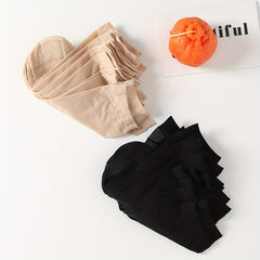 20 Pairs Women's Lace Mesh & Mid Tube Socks Stockings