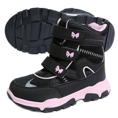 Kids Snow Boots Winter Walking Boots Outdoor Non Slip Climbing Shoes