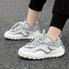 Girl's Chunky Shoes Comfy Soft Sole Sneakers For Kids
