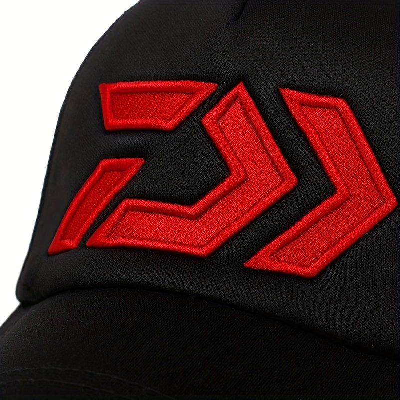 Fishing Embroidery Baseball Cap Outdoor Sports Fishing Sun Hat
