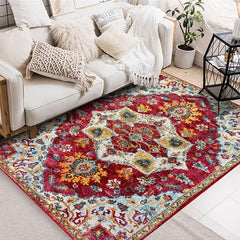 Vintage Carpet Living Room Bedroom Boho Floor Mat Sofa Blanket