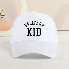 Adjustable Breathable Baseball Cap Outdoor Sport Sunshade Mesh Letter Embroidery