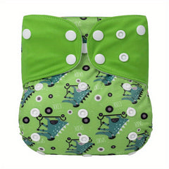 Adjustable Reusable Baby Cloth Diaper 3-15kg Boys & Girls