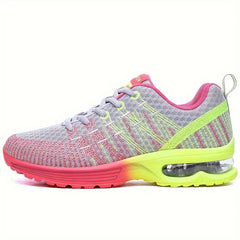 High Impact Casual Sneakers Knitting Air Cushion Running Shoes