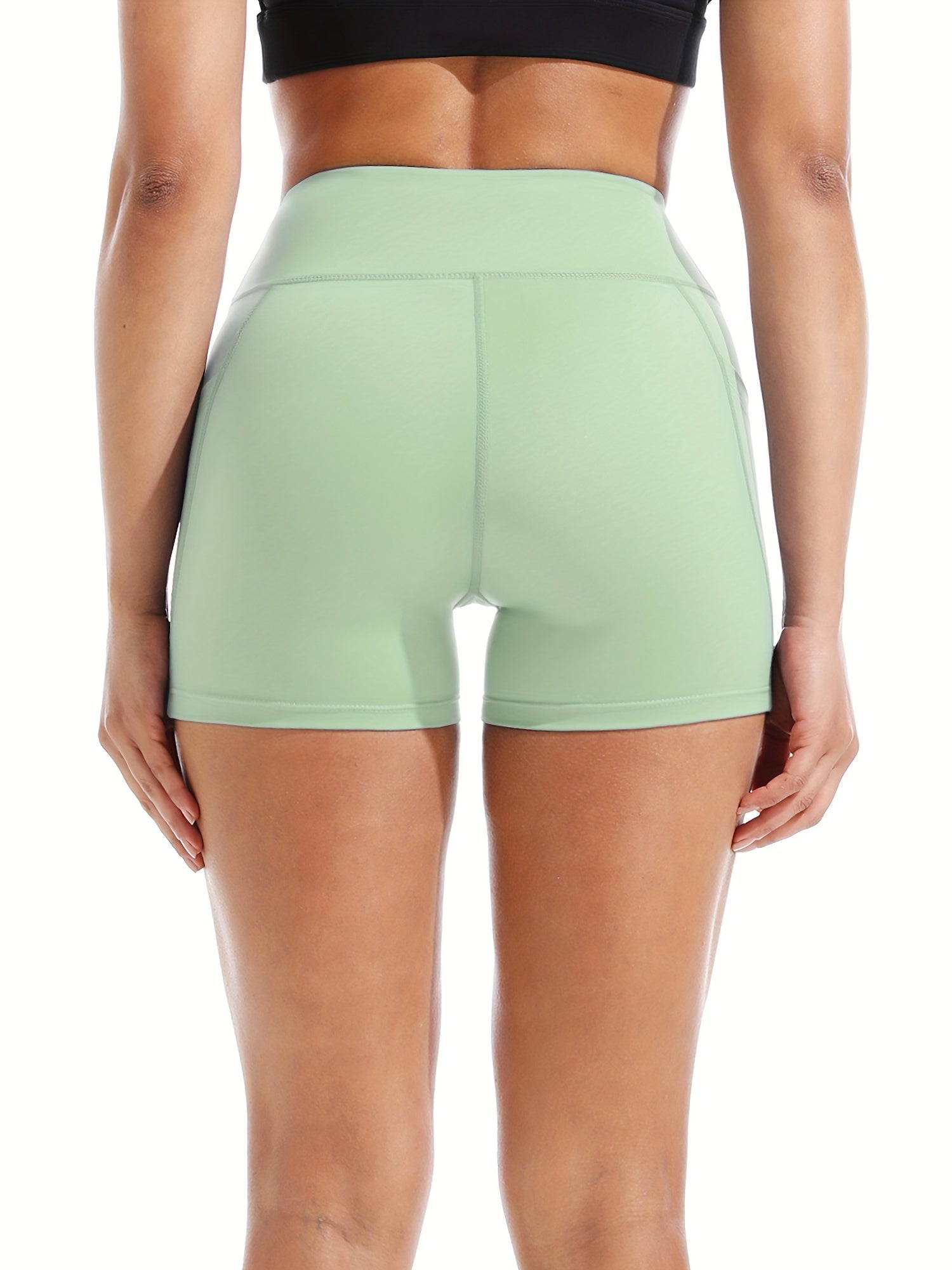 High Waist Quick Drying Tight Shorts Yoga Shorts Women's Activewear