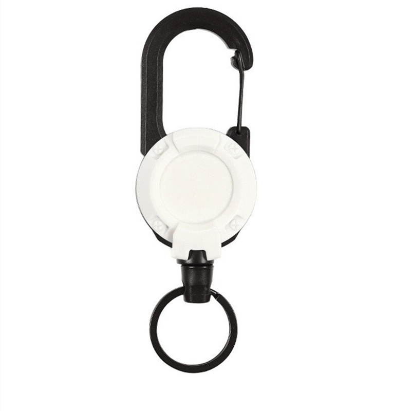 Portable Spring Buckle Keychain for Easy Backpack Hanging