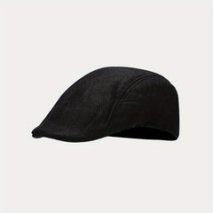 Adjustable Ear Protection Newsboy Cap for Dad Men Women Spring Autumn