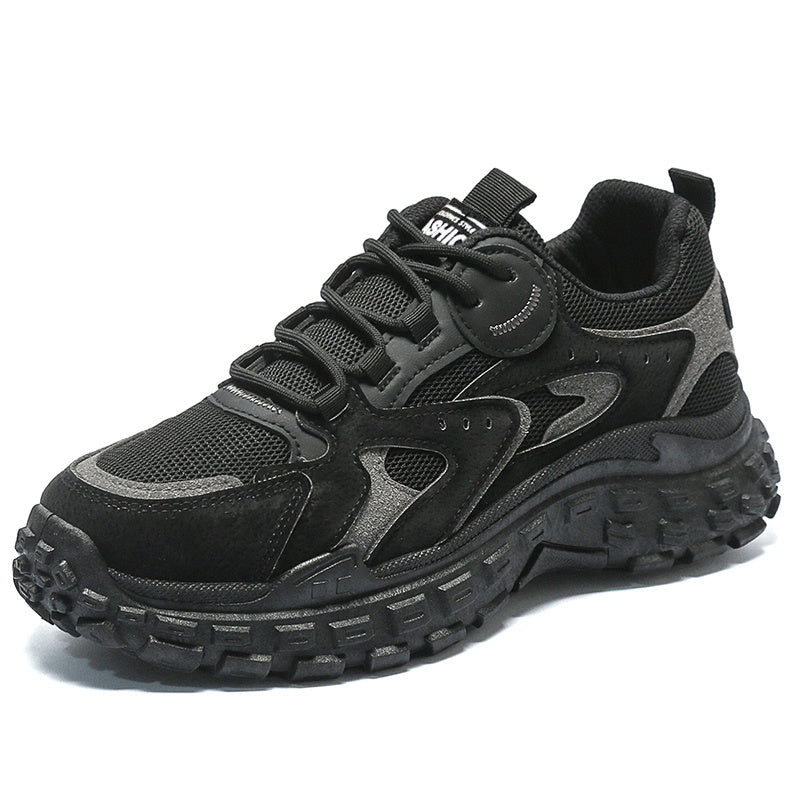 Men's Chunky Sneakers Lace Up Elevator Shoes
