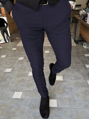 Men's Formal Stretch Dress Pants for Business - Spring/Summer