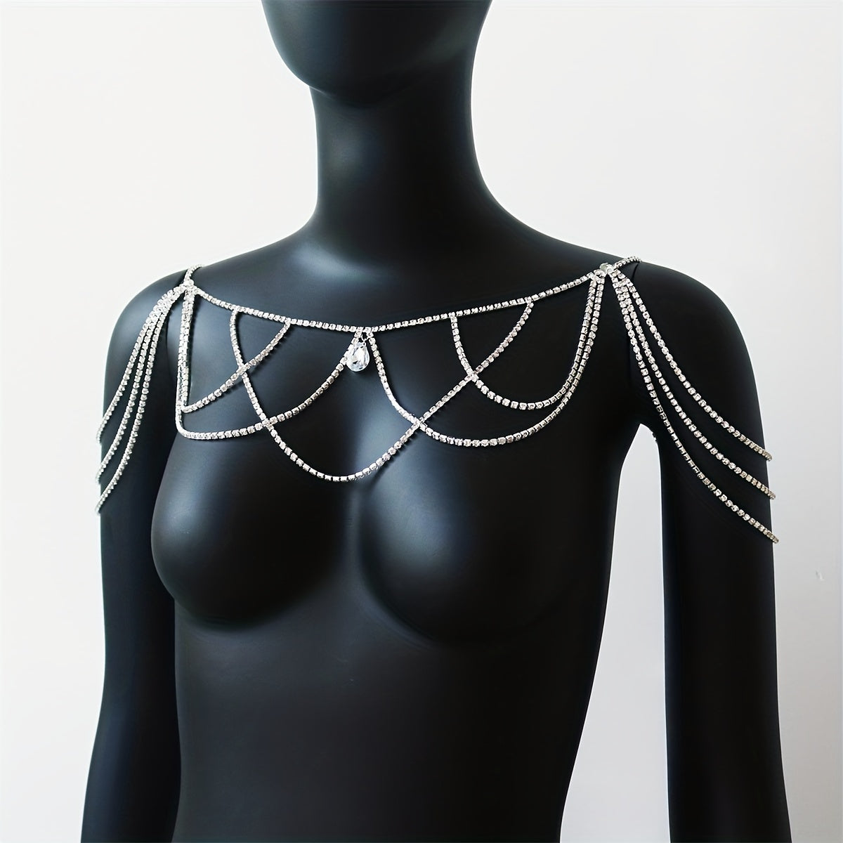 Crystal Pendant Shoulder Chain Jewelry