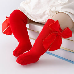 Baby Girls Kids Bowknot Crew Socks Cute Stockings