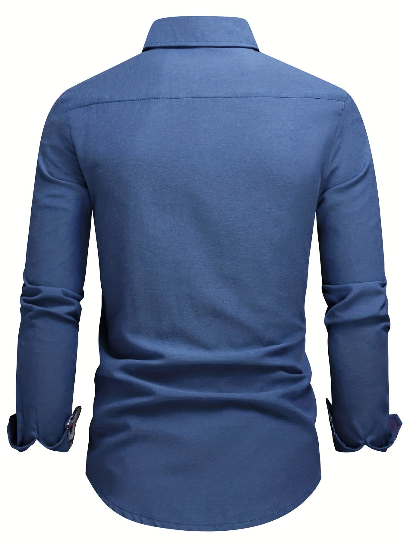 Paisley Binding Men's Long Sleeve Shirt
