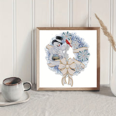 5D Christmas Snowman Diamond Painting Kit for Adults