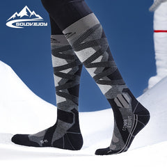 Winter Warm Ski Socks Thermal Socks For Men Thicken Heated Crew Socks