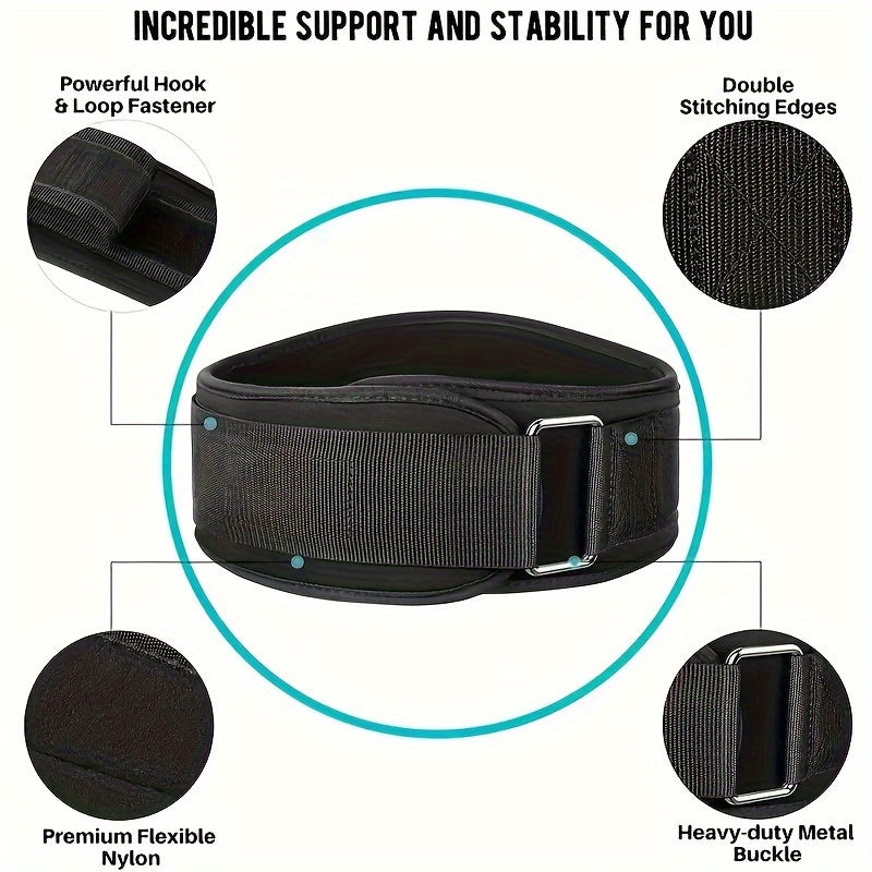 Adjustable Sports Protective Belt Weightlifting Running Sweat Absorption