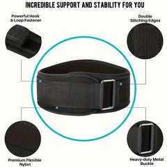 Adjustable Sports Protective Belt Weightlifting Running Sweat Absorption