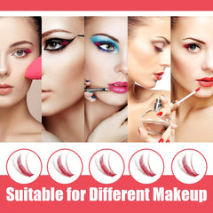 200pcs Pink DIY Eyelashes Extensions Natural Look False Eyelashes