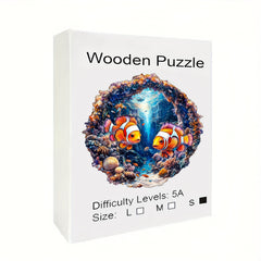 Clownfish World Jigsaw Puzzle - Vibrant Underwater Scene