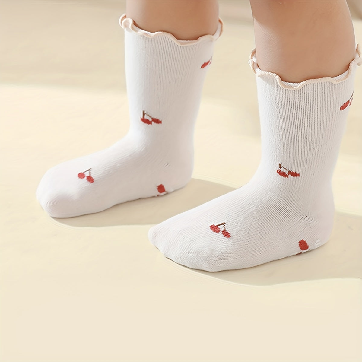 5pairs Baby Boys Girls Anti-skid Floor Socks Breathable Comfy Socks