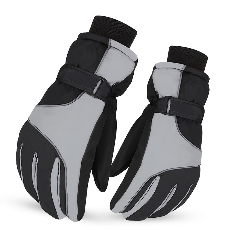 Winter Thermal Full Finger Gloves for Skiing Cycling