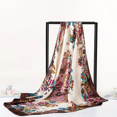 Retro Shawl Wrap Sun Protection Scarf for Men