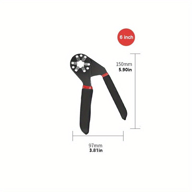 8in Torque Adjustable Spanner Universal Tool