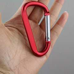 2pcs D Spring Hook Buckle for Camping Hiking