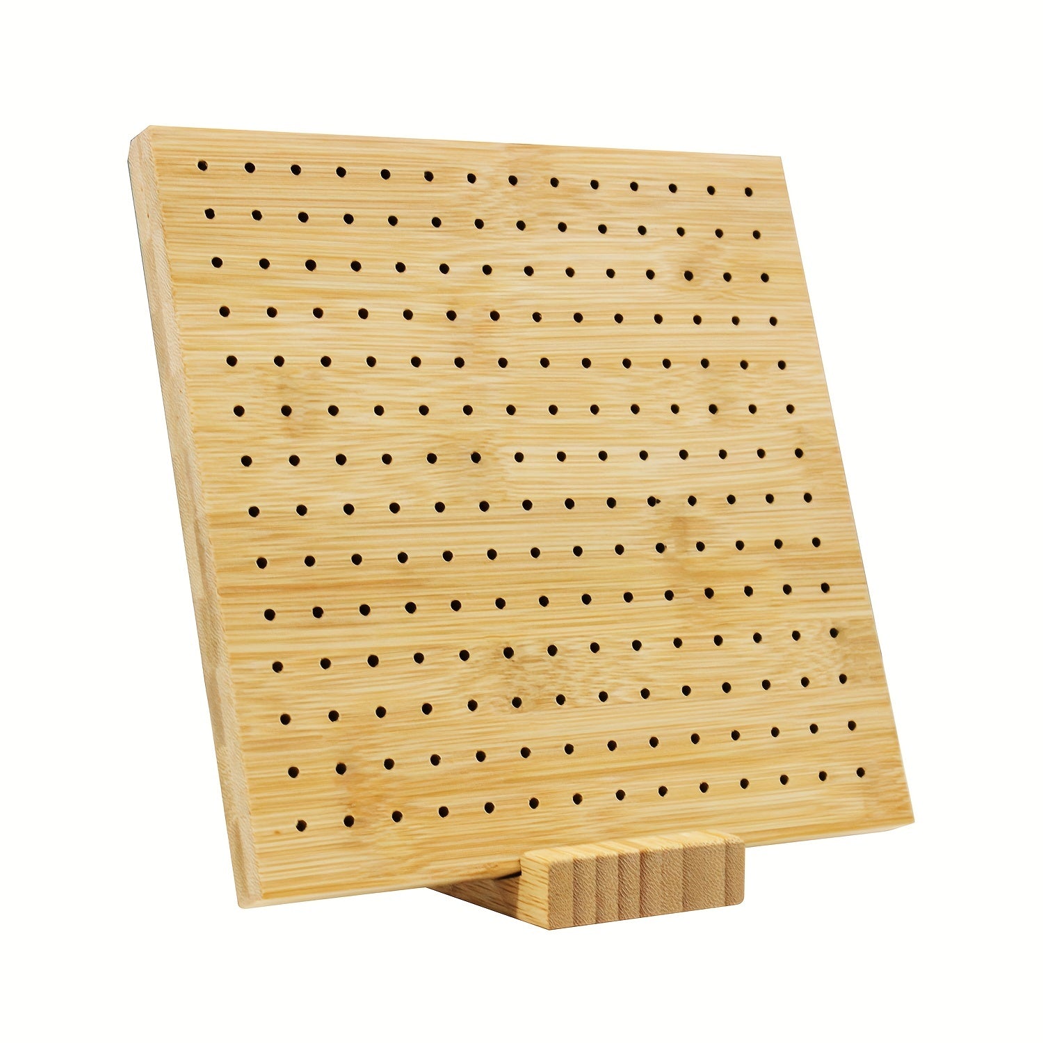 Bamboo Crochet Block Board Braided Needle Thread Placement