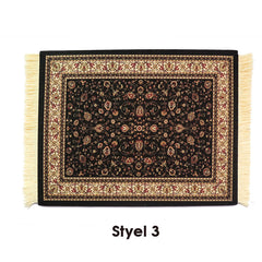 Oriental Style Rug Mouse Mat - Computer Carpet Mouse Pad