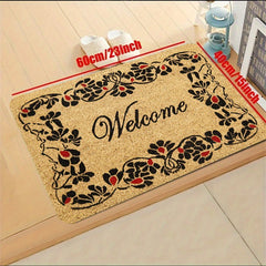 Durable Welcome Doormat Non slip Dirt Resistance Mat