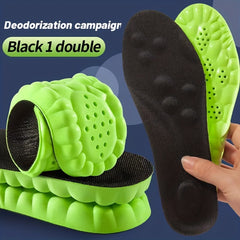 4D Running Insole Sports Shoes Insoles with Arch Support