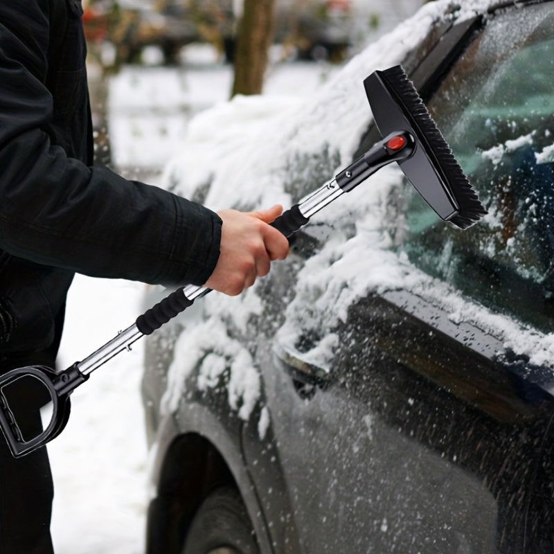 1pc Car Snow Removal Kit Three In One Lane Snow Removal Tool with Brush