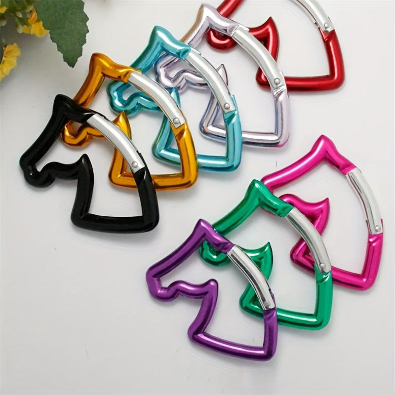 Wear resistant Keychain Buckle Aluminum Alloy Carabiner Backpack Hanging
