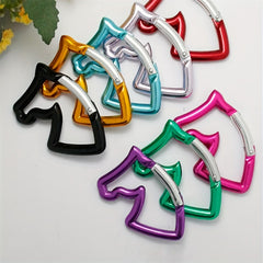 Wear resistant Keychain Buckle Aluminum Alloy Carabiner Backpack Hanging