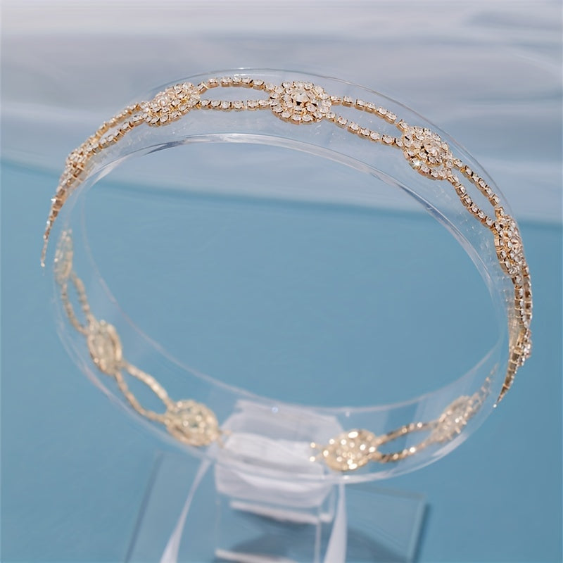 Rhinestone Studded Headband for Girls