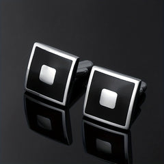 Square Drop Glue French Suit Shirt Cufflinks