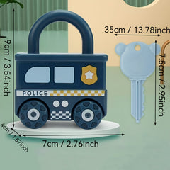 Train Puzzle Toy Set Educational Interactive Unlocking Toy for Kids