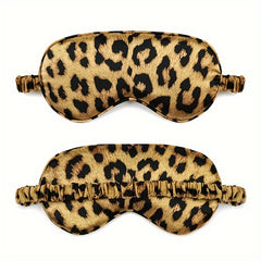 Printed Smooth Sleep Eye Mask for Travel Rest Nap Yoga Meditation