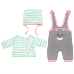 Animal Pattern Doll Clothes Set for 12-16" Dolls