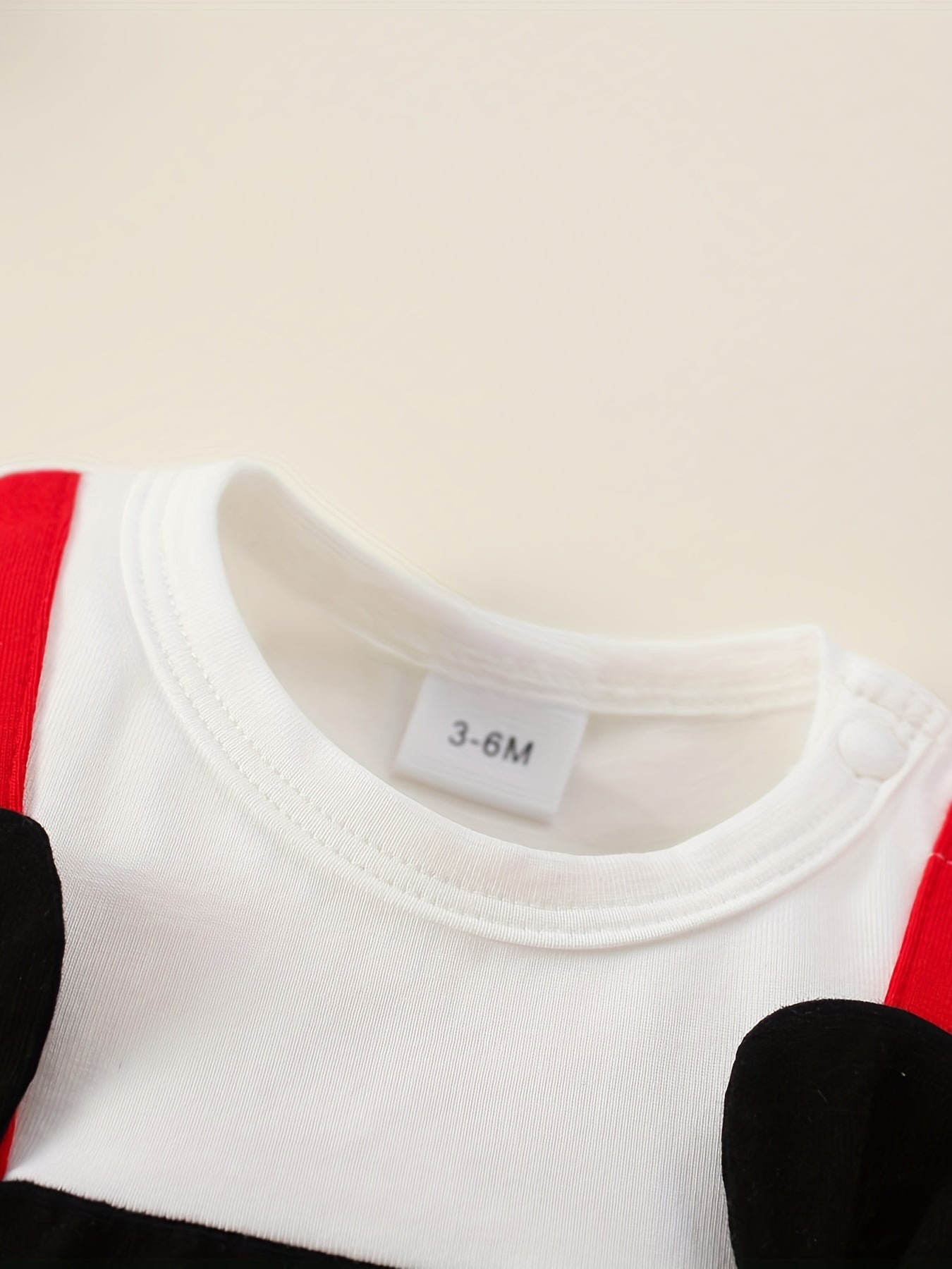 Baby Cotton Block Pocket Front Romper