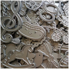 30pcs 50pcs Metal Cutting Dies Stencils for Scrapbooking DIY Crafting Supplies