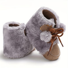 Soft Warm Cartoon Boots for Girls | Indoor Walking Boots