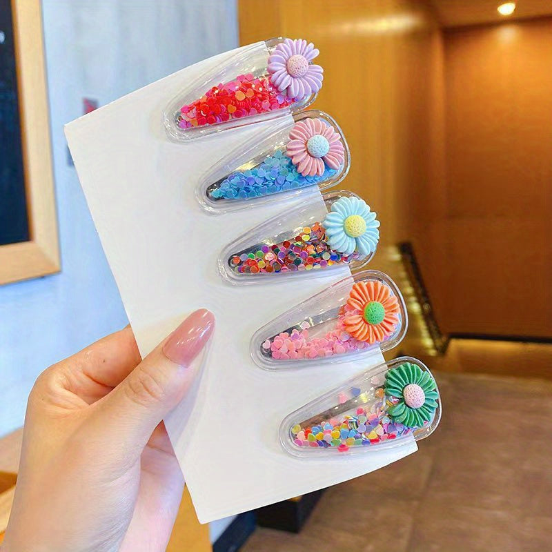 Cute Animal & Flower Hair Clips for Summer Decor