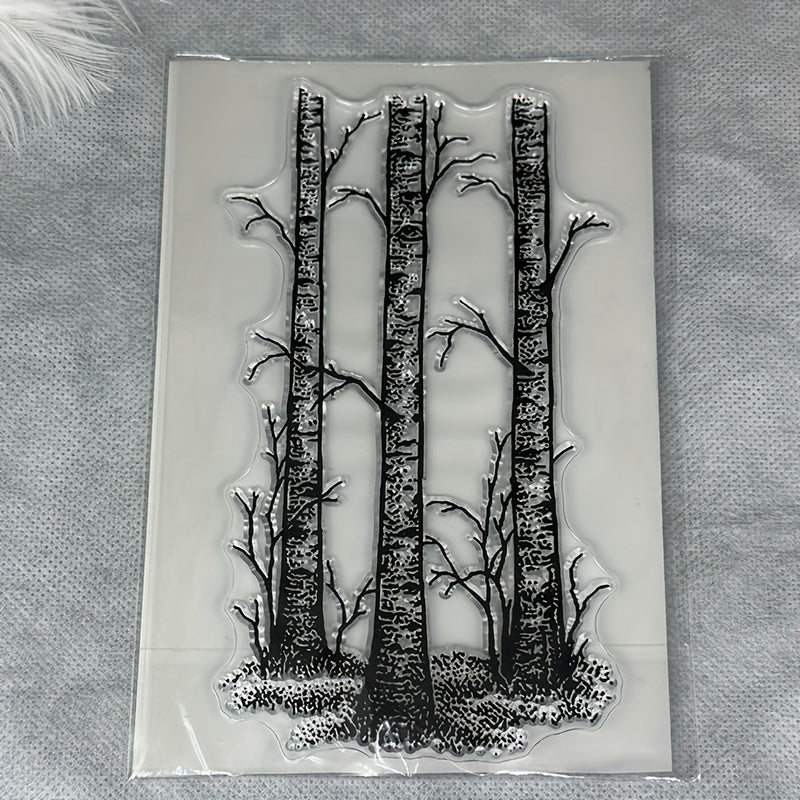 Plant Tree Rubber Stamp for Cards Making DIY Scrapbooking