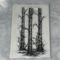Plant Tree Rubber Stamp for Cards Making DIY Scrapbooking