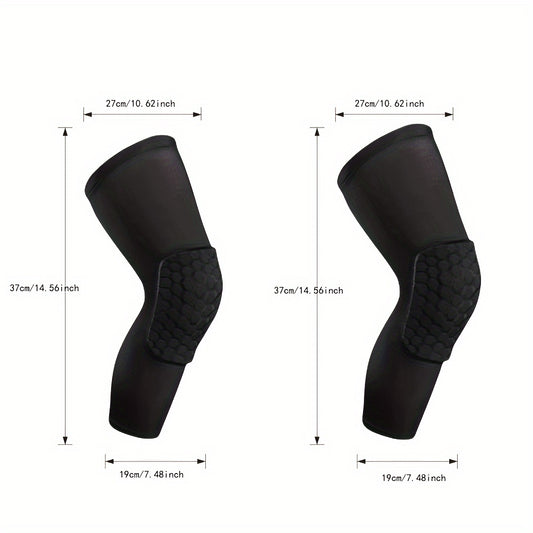 2pcs Compression Knee & Elbow Pads for Sports